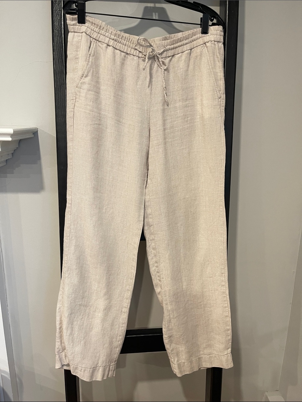 Talbots linen pants size 8